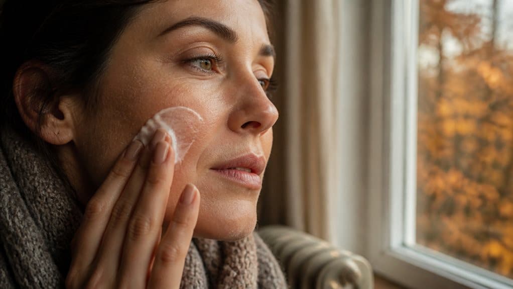 autumn dry skin routine