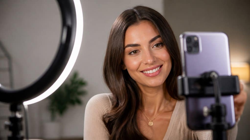 even flattering circular catchlight illumination