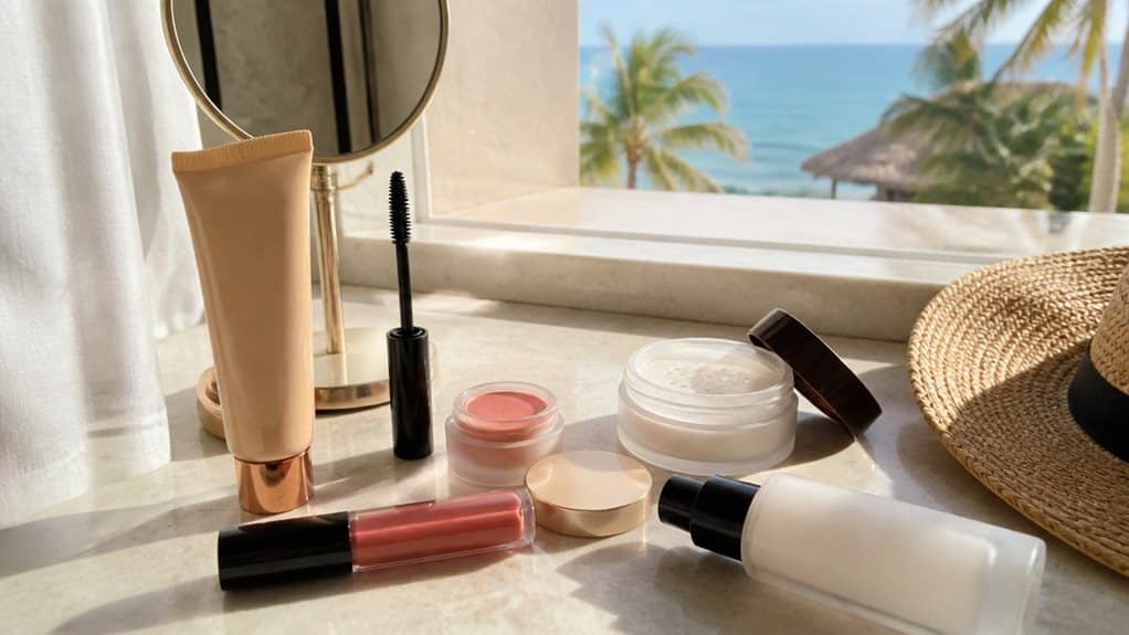 heat resistant travel makeup essentials