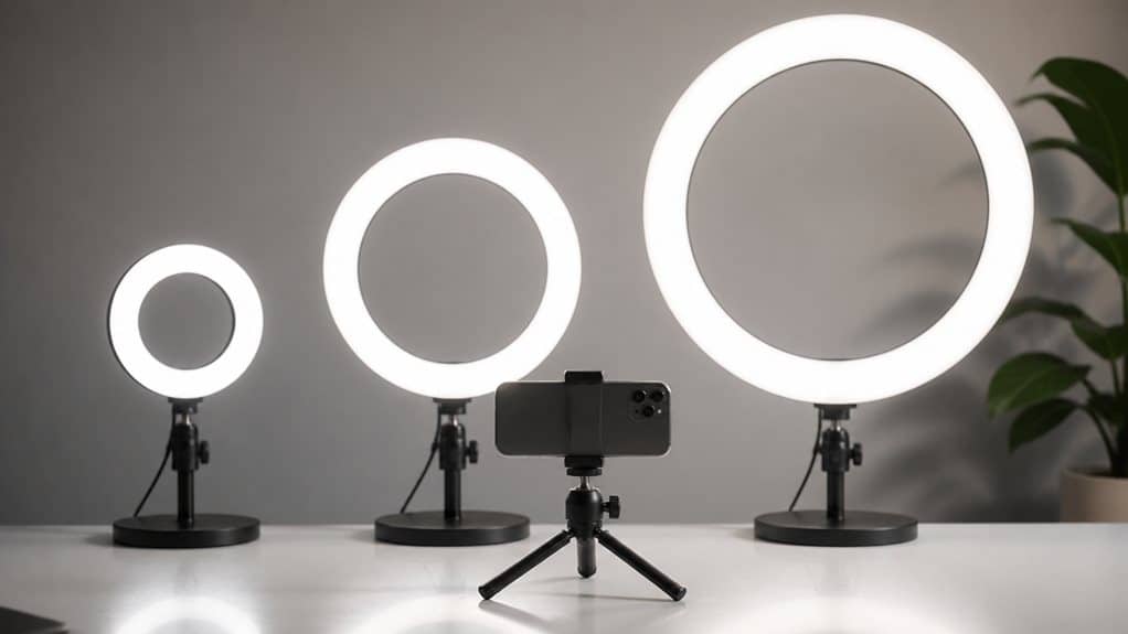 ring light sizes and uses