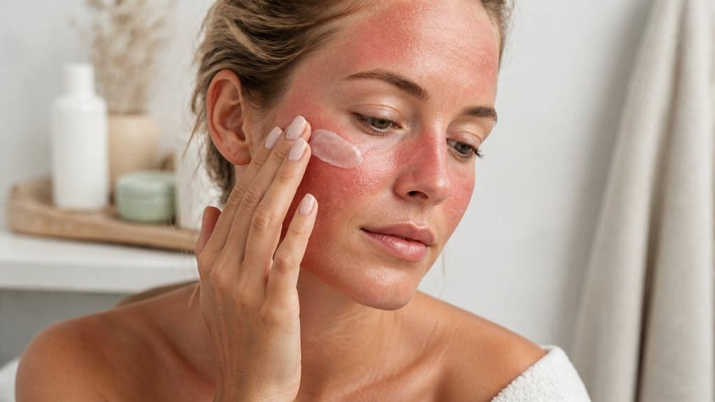 soothing post sun facial hydration