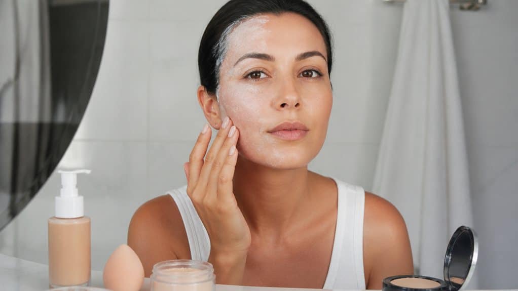 thinnest to thickest sunscreen before makeup